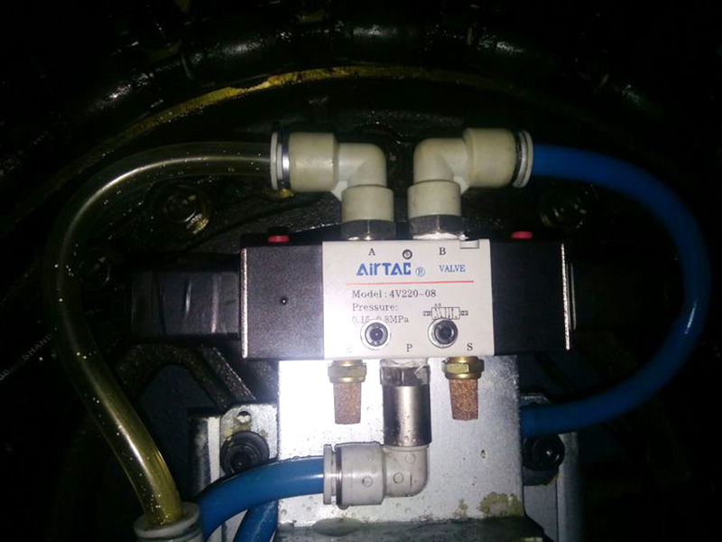 加工中心刀庫有沒有電磁閥?